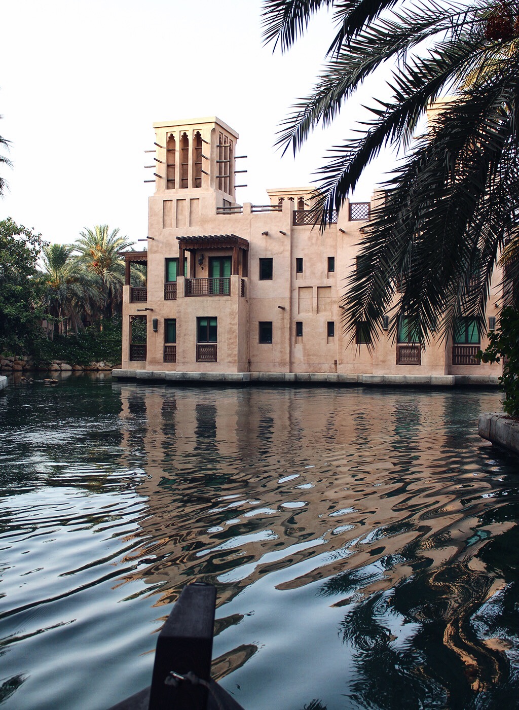 Madinat Jumeirah Dubai Gondel Wasser Boot